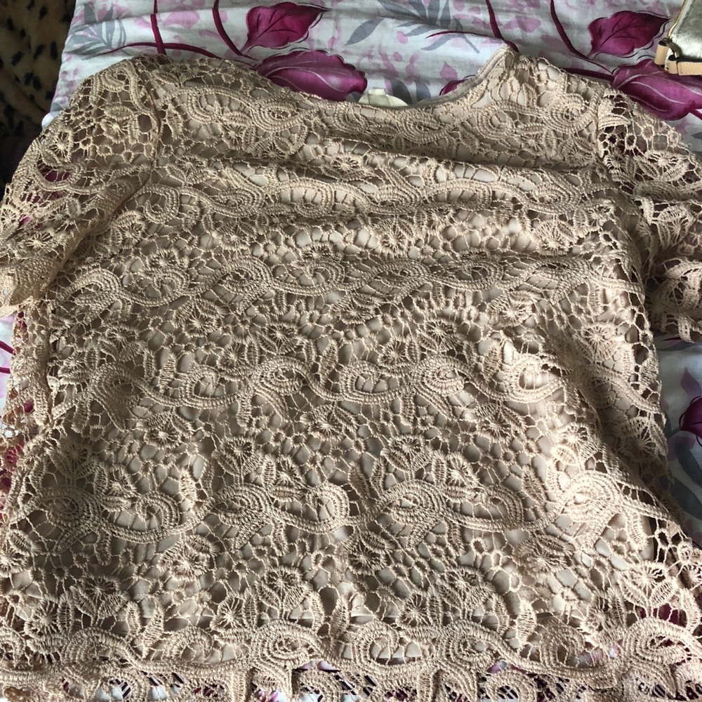 Summer crotchet top